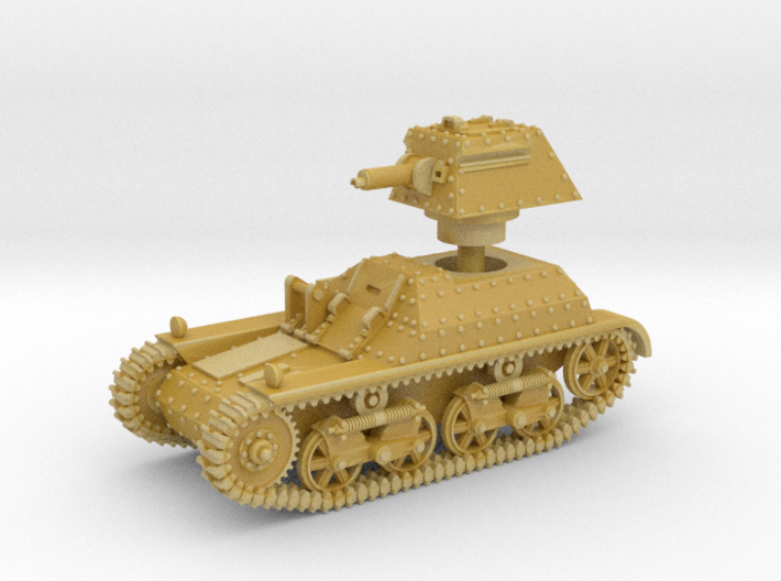 Vickers Light Tank Mk.IIb (15mm scale) 3d printed
