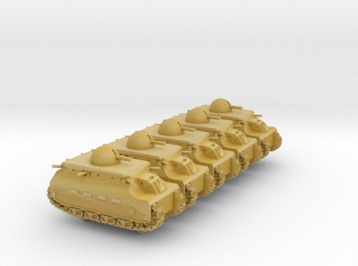 Fiat 2000 (6mm, 5-up) 3d printed
