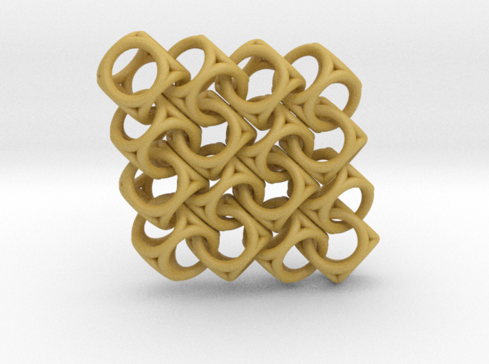 Spherical Cuboid Pattern Design 3d printed