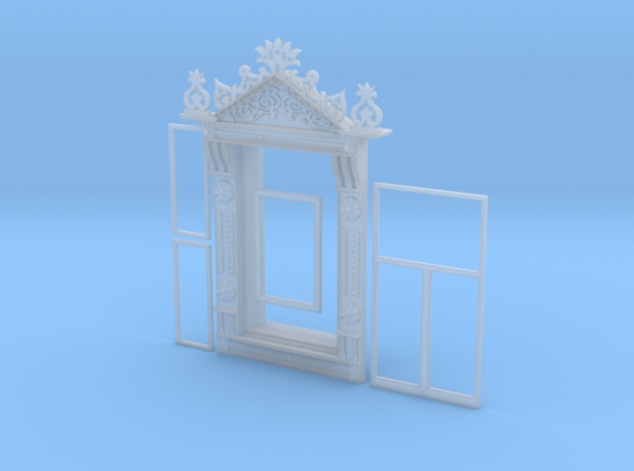 1/35 Russian style window - Design 1 3d printed