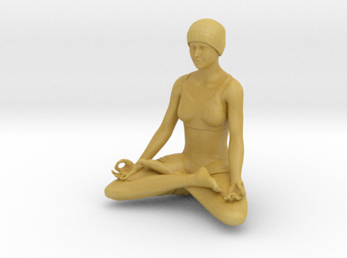 Lotus position (2.5 cm) 3d printed