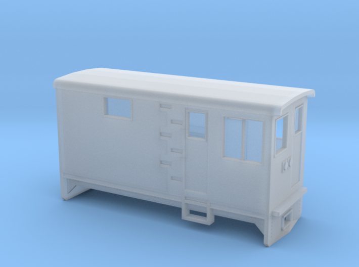 HOn30 Electric Boxcab Locomotive (Kate 1) 3d printed