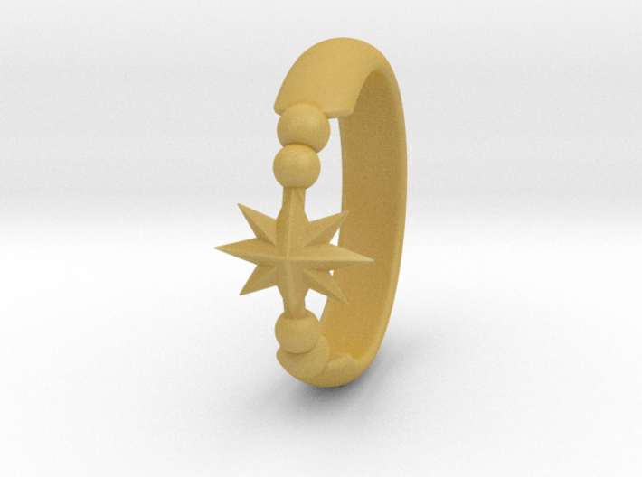 Ring of Star 15.7mm size 5 3d printed