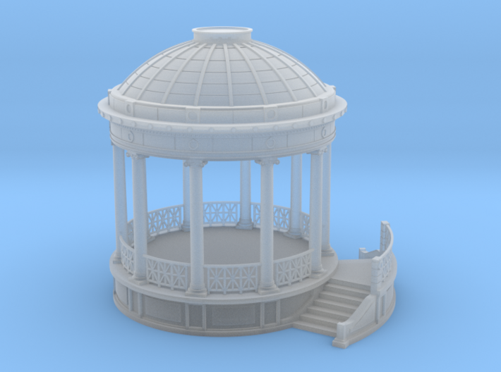 HO Scale (1:87.1) Park Bandstand 3d printed