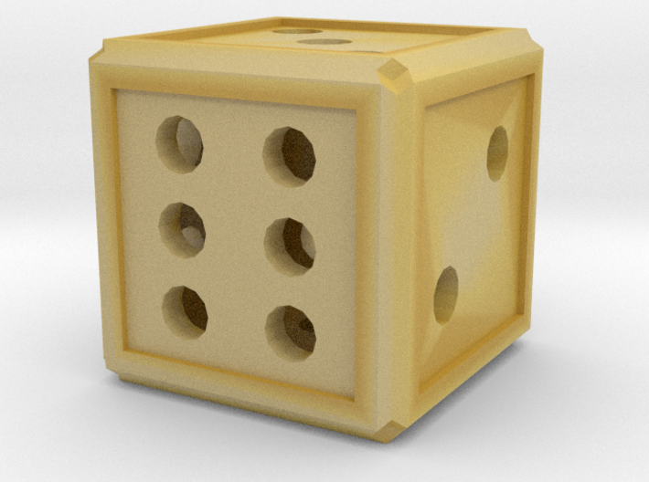 Traditional Dice 3d printed
