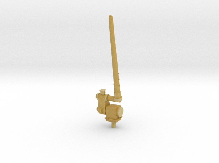 1/96 scale Aft Antenna - Single Right side 3d printed 