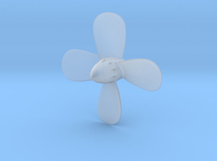Titanic Propeller 4-Bladed Scale 1:144 3d printed