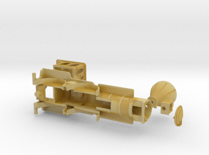 Lt. General Grant locomotive parts for Mantua Gene 3d printed 