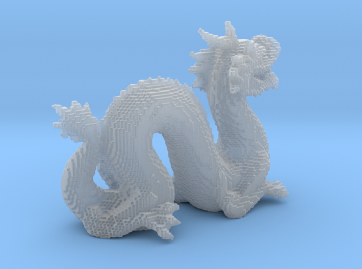 Cyber Dragon Stanford - Hollow 3d printed