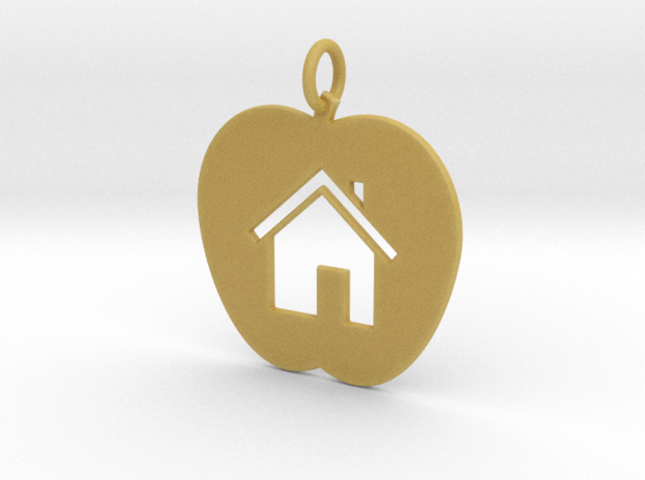 House Keychain and Pendant 3d printed
