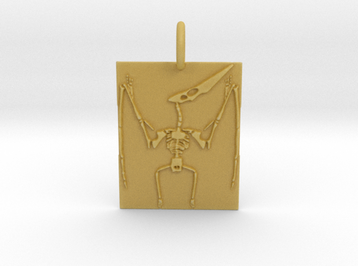Pterodactyl Skeleton Pendant 3d printed