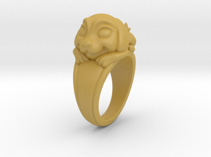 Dog Pet Ring - 18.89mm - US Size 9 3d printed