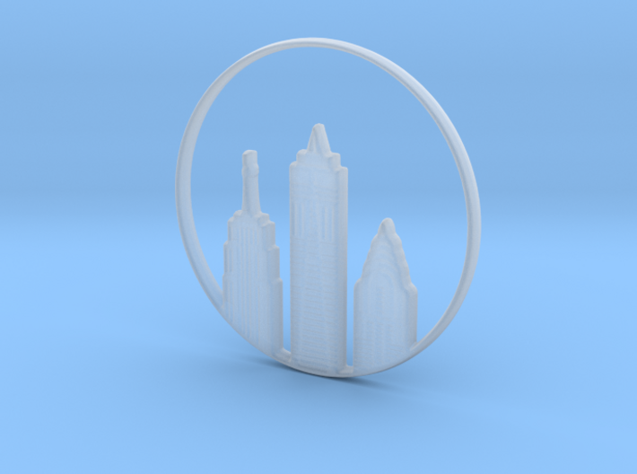 New York Pendant 3d printed