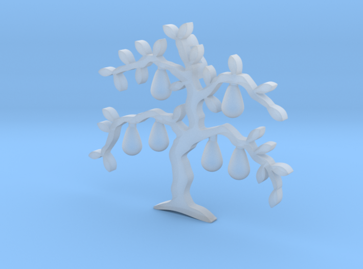 Tree Pendant 3d printed