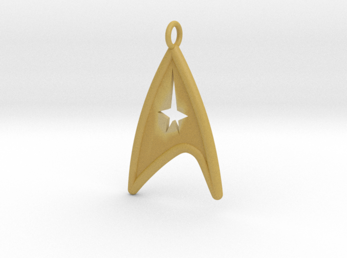 Starfleet Command Badge pendant 3d printed