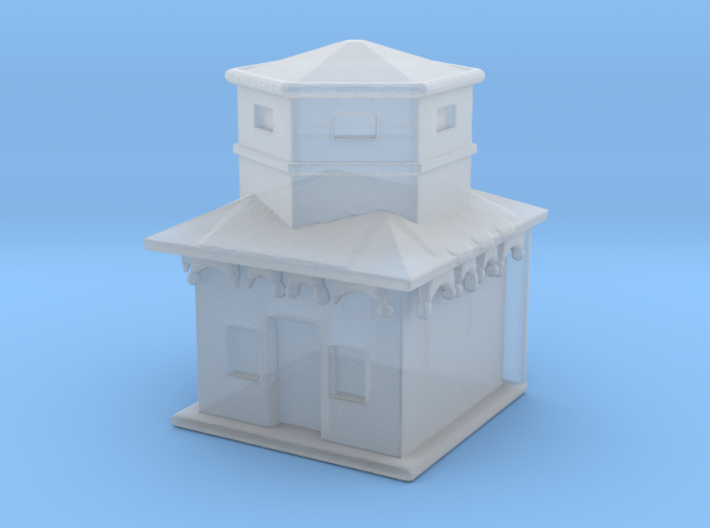 House for Diorama 3d printed