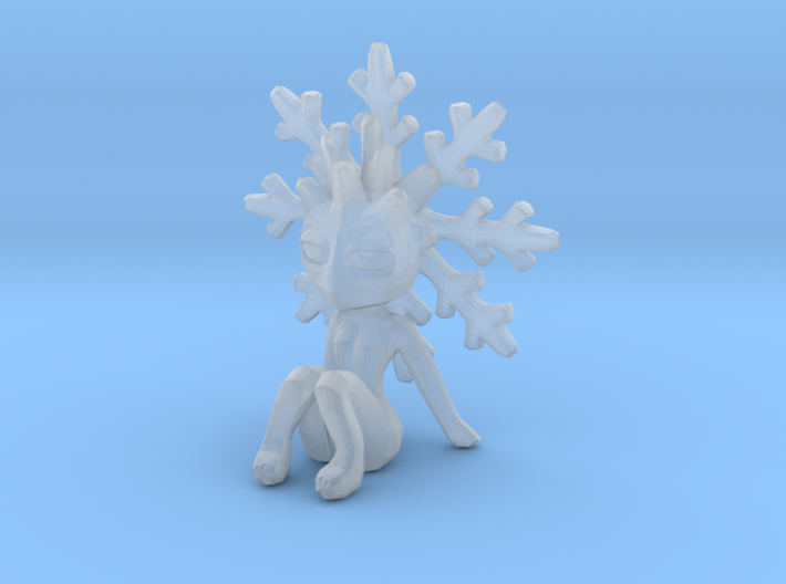 Tiny Snowflake Sprite 3d printed
