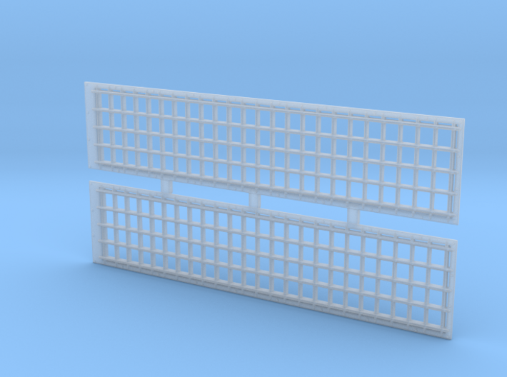 2 X EMD GP 38 Radiator Grill Front 1:64 S Scale 3d printed
