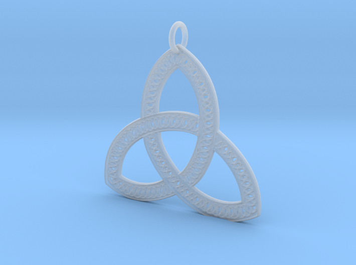 Celtic Knot Pendant 3d printed