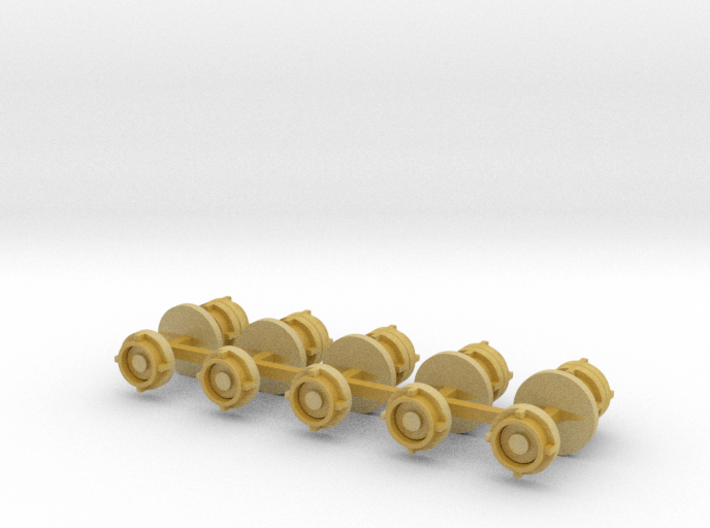 Fire hose Storz coupling 10x scale 1/50 3d printed 