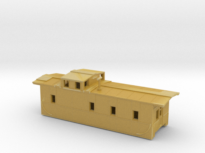 Southern Pacific C-40-3 Caboose as built N Scale 3d printed
