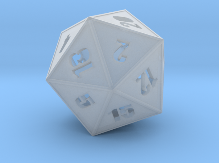 D20 - Simple Hollow 3d printed
