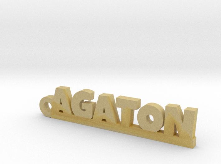 AGATON Keychain Lucky 3d printed