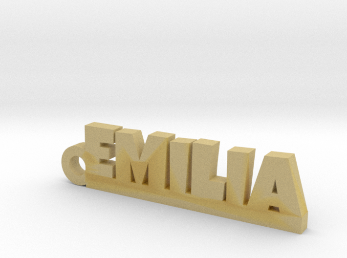 EMILIA Keychain Lucky 3d printed