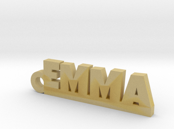 EMMA Keychain Lucky 3d printed