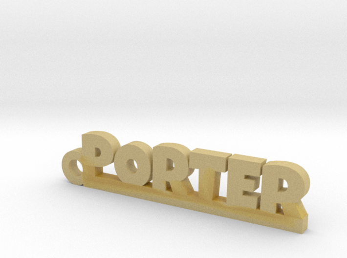 PORTER Keychain Lucky 3d printed