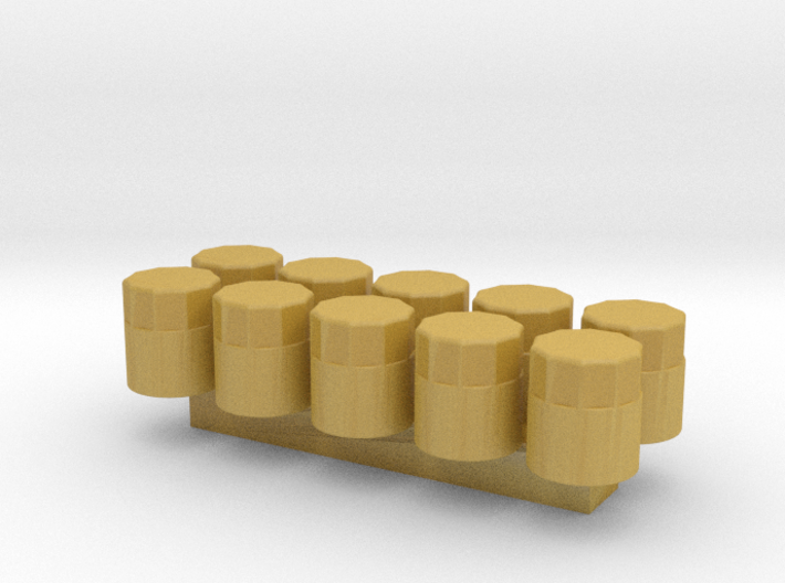 1/24 Scale Oil Filter (10 Pack) 3d printed