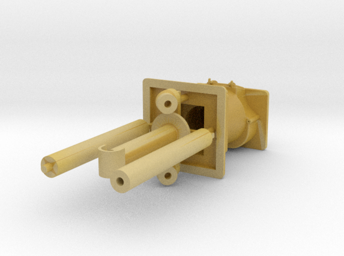 PRR Style wood Stove (1:32 Scale) 3d printed 