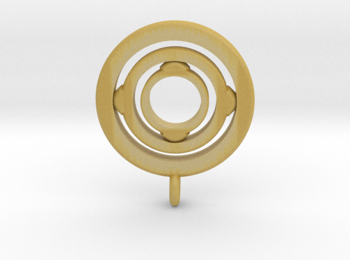 Rotating pendant | Orbit  3d printed 