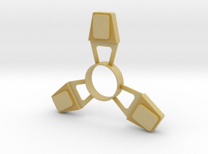 Fidget Spinner (metal) 3d printed