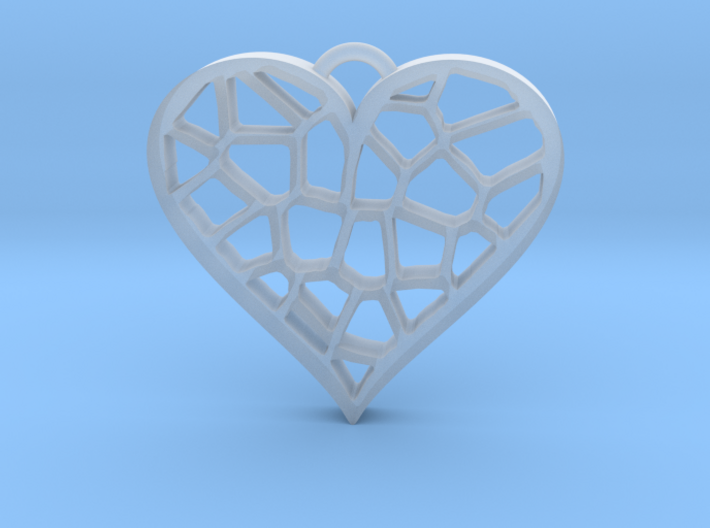 Heartcatcher Pendant 3d printed