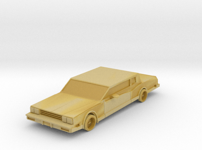 1982 Chevrolet Monte Carlo (Lowrider) 3d printed