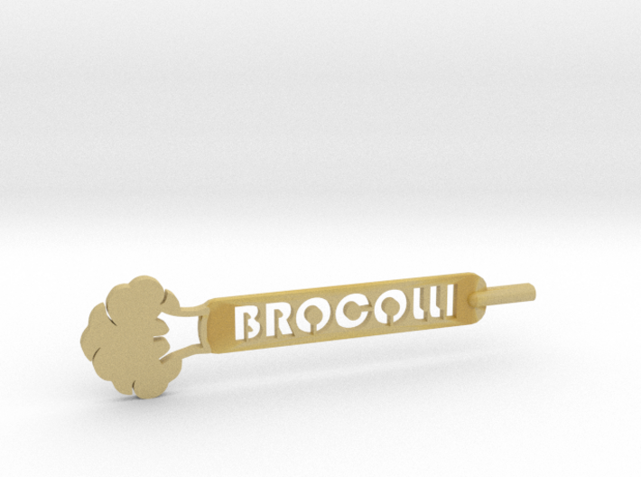 Brocolli Plant Stake 3d printed