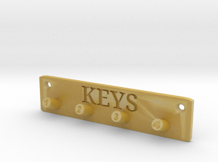 Key Holder Slim 3d printed