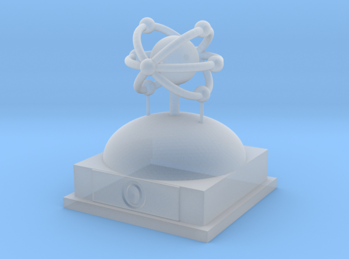 Oxygen Atomamodel 3d printed