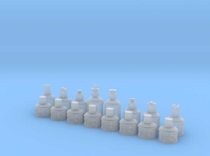 Muhne Chess - Small 3d printed