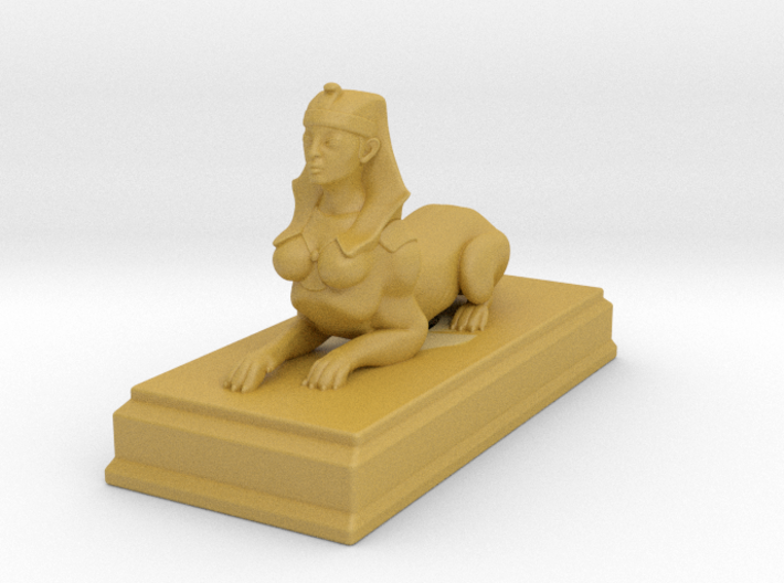 Sphinx Statue 5cm 3d printed