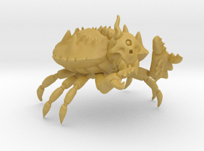 Demon Crab of Decay 3d printed 