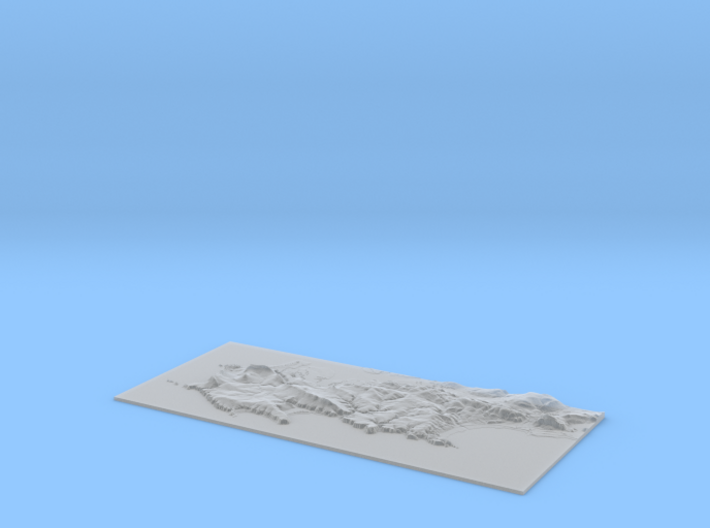 Swansea and Gower W237 S183 E270 N198 3d printed