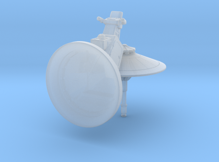 dish turret 1:144 scale 3d printed