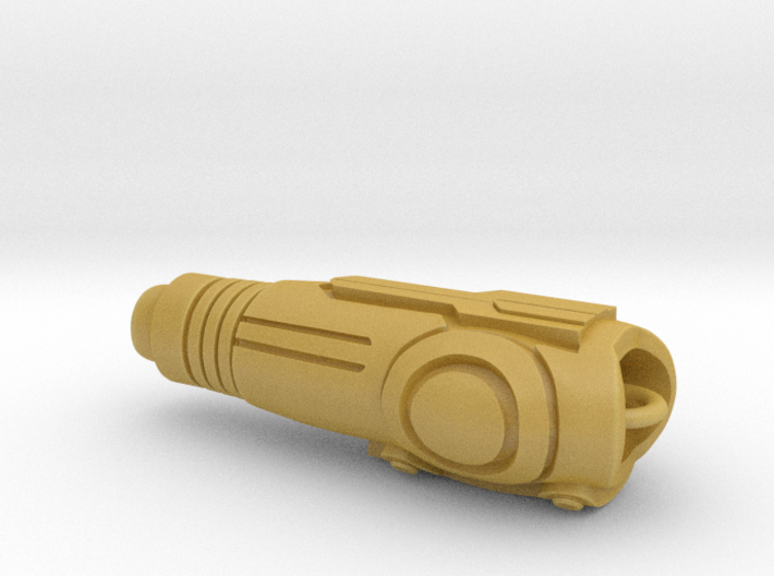 Arm Cannon Charm 3d printed