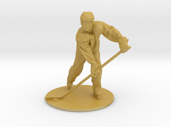 Scanned Hockey Player -13CM High 3d printed