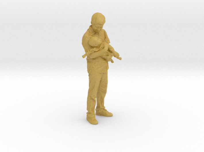 Scanned Father and son - 15CM High 3d printed 