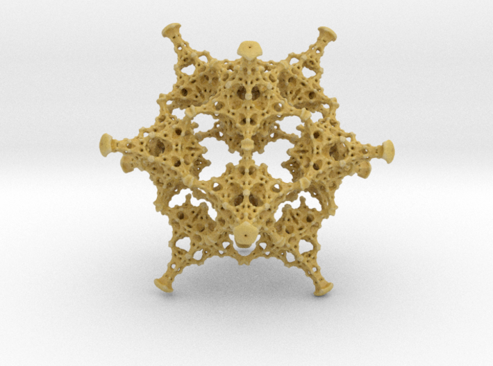 Rotated Icosahedron 3d printed