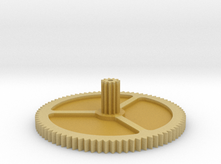 Gear for Philips FP455 turntable 3d printed 