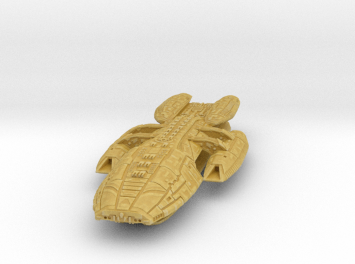 Armoured_Galactica 3d printed